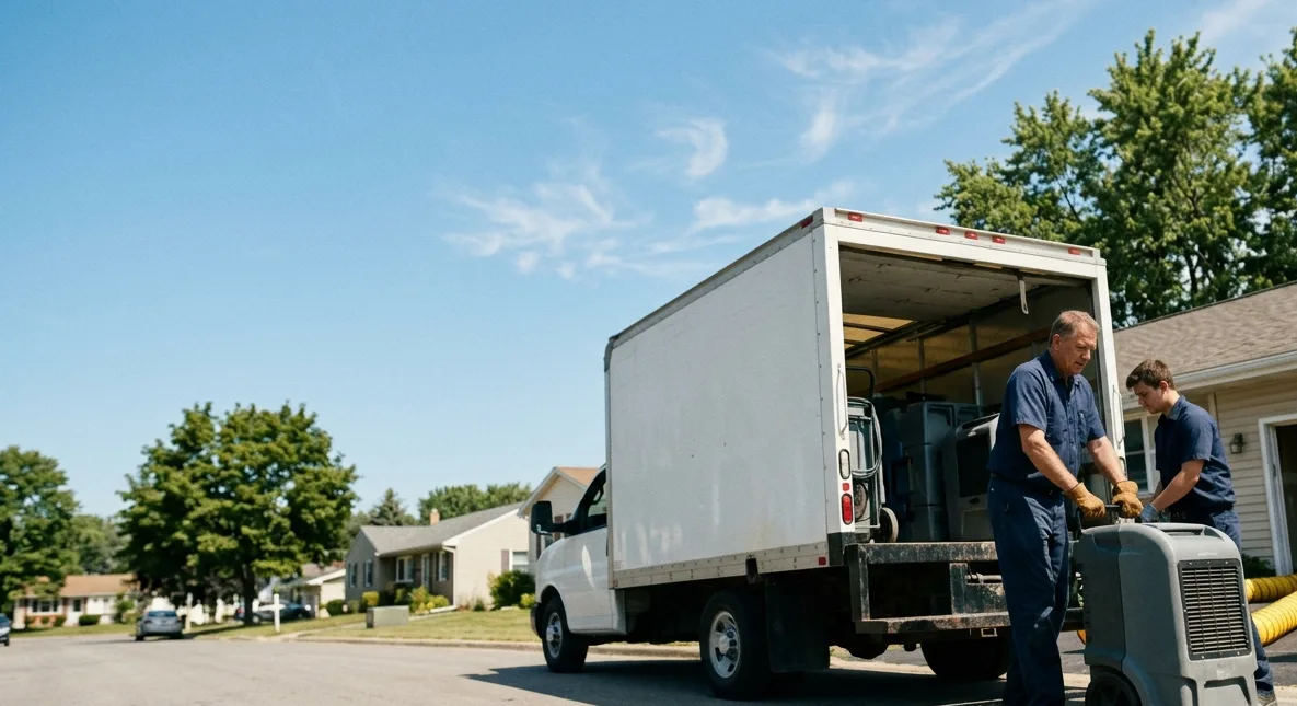 Water Damage Cleanup in Staunton, IN near me